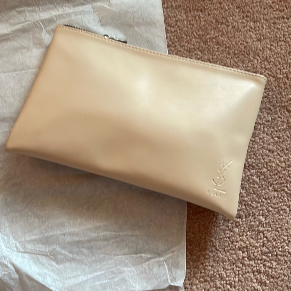 YSL beauty pouch new came with purchase of perfume